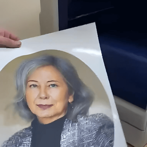 Печать на декольную бумагу